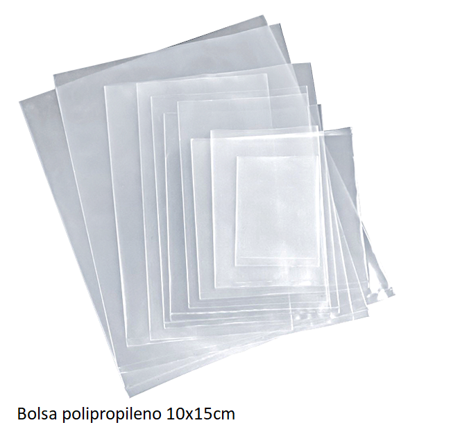 BOLSA PP 10X15CMx200U